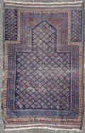 Beluch prayer rug early 20th c