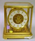 JaegerLe Coultre Brass and Glass Atmos Clock