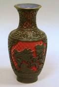 Chinese Cinnabar Vase