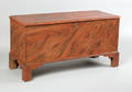 Pennsylvania painted poplar blanket chest early 19th c