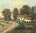 George W Drew American 18751968 Road to the Cottage