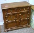 Jacobeanstyle Walnut Chest of Drawers