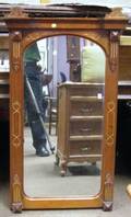 Renaissance Revival Walnut Mirror