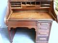 Late Victorian Walnut Rolltop Desk