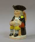 English Handpainted Staffordshire Toby Jug