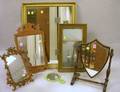 Six Assorted Decorative Mirrors