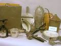 Collection of Tin and Wooden Food Molds and Vintage Kitchen Utensils and Other Items