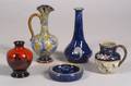 Five Assorted Doulton Glazed Ceramic Table Items
