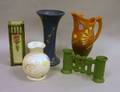 Five Pieces of Assorted Art Pottery