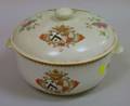 Chinese Export Porcelain Armorial Covered TwoHandled Tureen