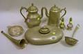 Eight Assorted Pewter Tableware and Items