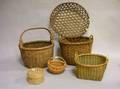 Six Assorted Woven Baskets