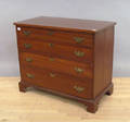 Chippendale cherry chest of drawers