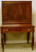 Classical Mahogany and Mahogany Veneer Fallfront Desk