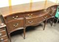 Bernhardt Furniture Co Georgianstyle Mahogany Serpentine Sideboard