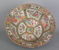 Chinese export rose medallion basin 19th c