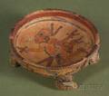 PreColumbian Polychrome Pottery Bowl