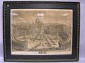 Pair of Framed Engravings of St Peters Basilica Rome