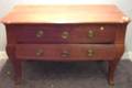 Dutch Rococostyle Oak Lifttop Commode with Long Drawer