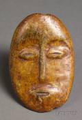 African Carved Ivory Masquette