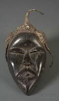 African Carved Wood Mask