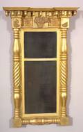 Classical Gilt Gesso and Wood Carved Mirror