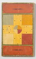 Painted Parcheesi Game Board