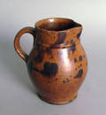 Pennsylvania redware pitcher