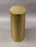 C Jere Modern Brass Cylindrical Pedestal