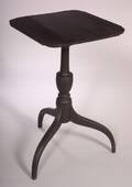 Federal Blackpainted Candlestand