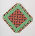 Painted Pine Game of Checkers
