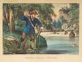 Currier  Ives publishers American 18571907 Brook Trout Fishing