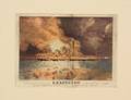 Nathaniel Currier publisher American 18131888 Awful Conflagration of the Steamboat LEXINGTON In Long Island Sound on Monday Eve
