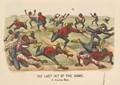 Currier  Ives publishers American 18571907 The Last Hit of the Game A Home Run