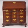 Chippendale Mahogany Blockfront Desk