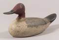 Carved and Painted Greenwing Teal Duck Decoy