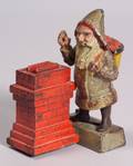 Cast Iron Mechanical Santa Claus Bank