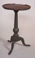 Blackpainted Cherry Candlestand