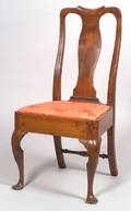 Queen Anne Walnut Side Chair