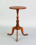 New England maple candlestand early 19th c