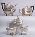 Assembled FivePiece Silver Tea and Coffee Service
