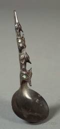 Northwest Coast Carved Horn Spoon