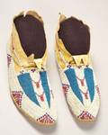 Central Plains Beaded Hide Moccasins
