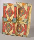 Pair of Plateau Polychrome Parfleche Envelopes