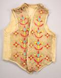 Northern Plains Quilled Hide Vest