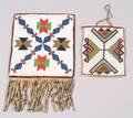 Three Plateau Beaded Cloth Items
