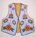 Plateau Beaded Hide Mans Vest