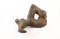 Modern Abstract Bronze Sculpture Unsigned