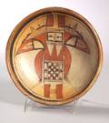 Southwest Polychrome Pottery Bowl
