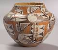 Southwest Polychrome Pottery Olla